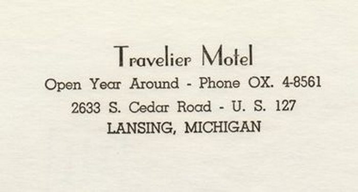 Travelier Motel - Vintage Postcard (newer photo)